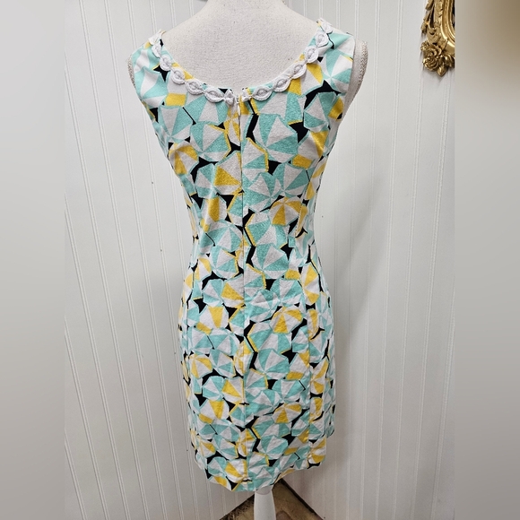 Umbrella Patterned Sleeveless Dress Crown And Ivy 4 - Picture 3 of 4